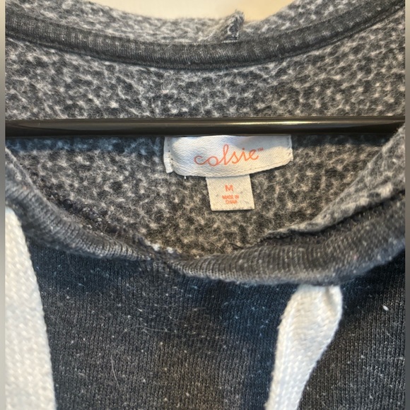 Gray Cropped Hoodie - Picture 2 of 2